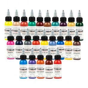 Xtreme Ink - 24 Colour Set - 24 x 30 ml / 1 oz
