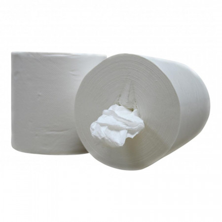 Midi Cleaning Paper - 1-Layer Cellulose - Box of 6 Rolls