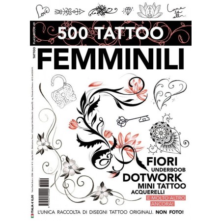 3ntini - Tattoo Flash Drawings ''500 Tattoo Femminili''