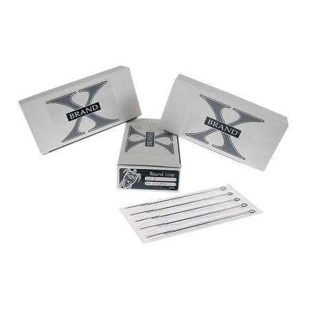 X-Brand Needles - Round Liners - Box of 50