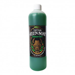 AloeTattoo - Green Soap Concentrate - 500 ml / 16.9 oz