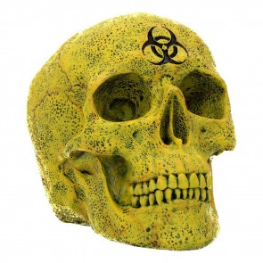 Biohazard Skull - 18 cm