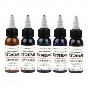 Xtreme Ink - Pure Colour Set - 5 x 30 ml / 1 oz